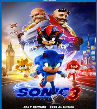 Terzo capitolo per la saga del personaggio videoludico, Sonic 3: Il film vede il ritorno di Jim Carrey nel duplice ruolo di Robotnik e di suo nonno, inoltre si aggiunge al cast originale la profonda voce di Keanu Reeves per il personaggio di Shadow.